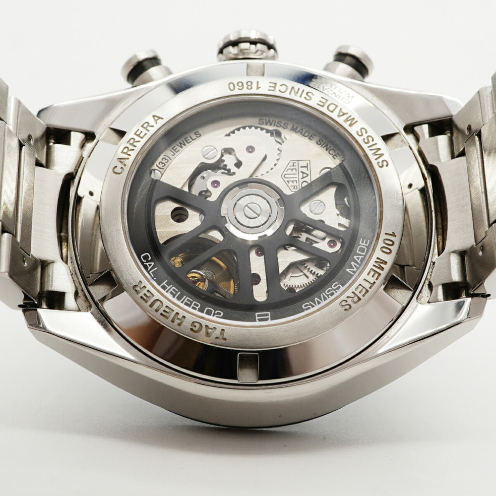 TAG Heuer Carrera Calibre 02 CBN2A1B Black Dial Men's Watch - Picture 5 of 9